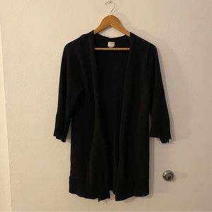 Universal thread black cardigan